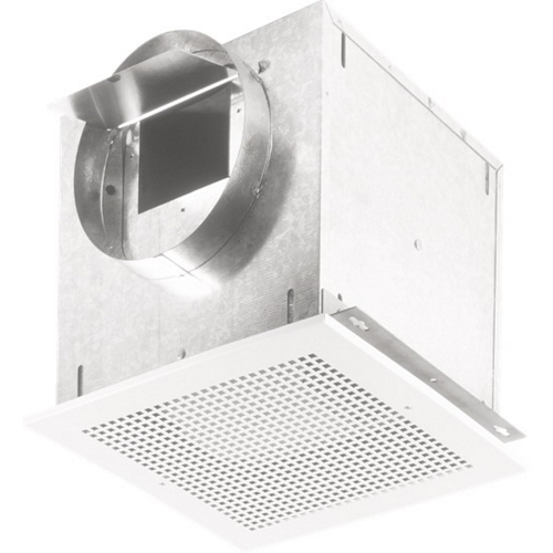 Broan LOSONE SELECT 115 CFM High Capacity Ceiling Mount Ventilation Fan, Horizontal/Vertical, 0.9 Sones