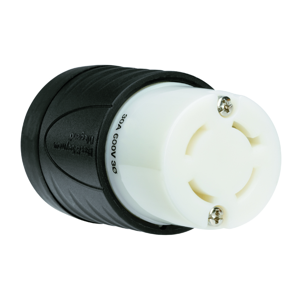 Connector 4wire 30amp 600volt Turnlok