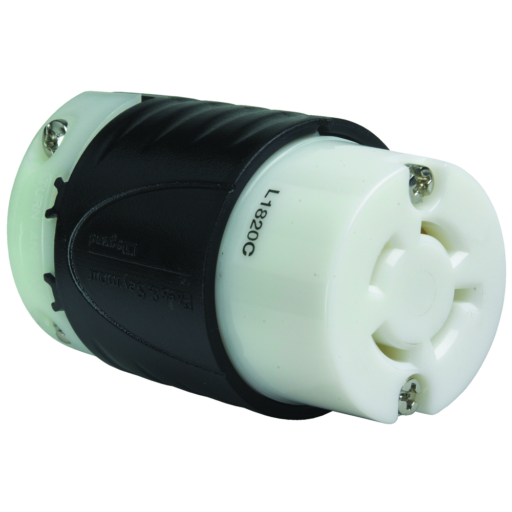 Connector 4wire 20amp 120/208volt Turnlok