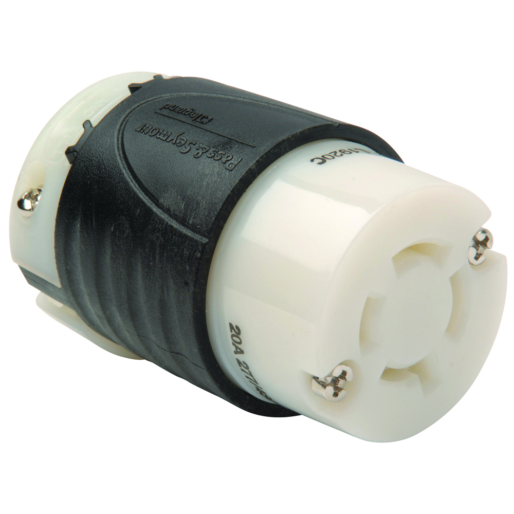 Connector 4wire 20amp 277/480volt Turnlok
