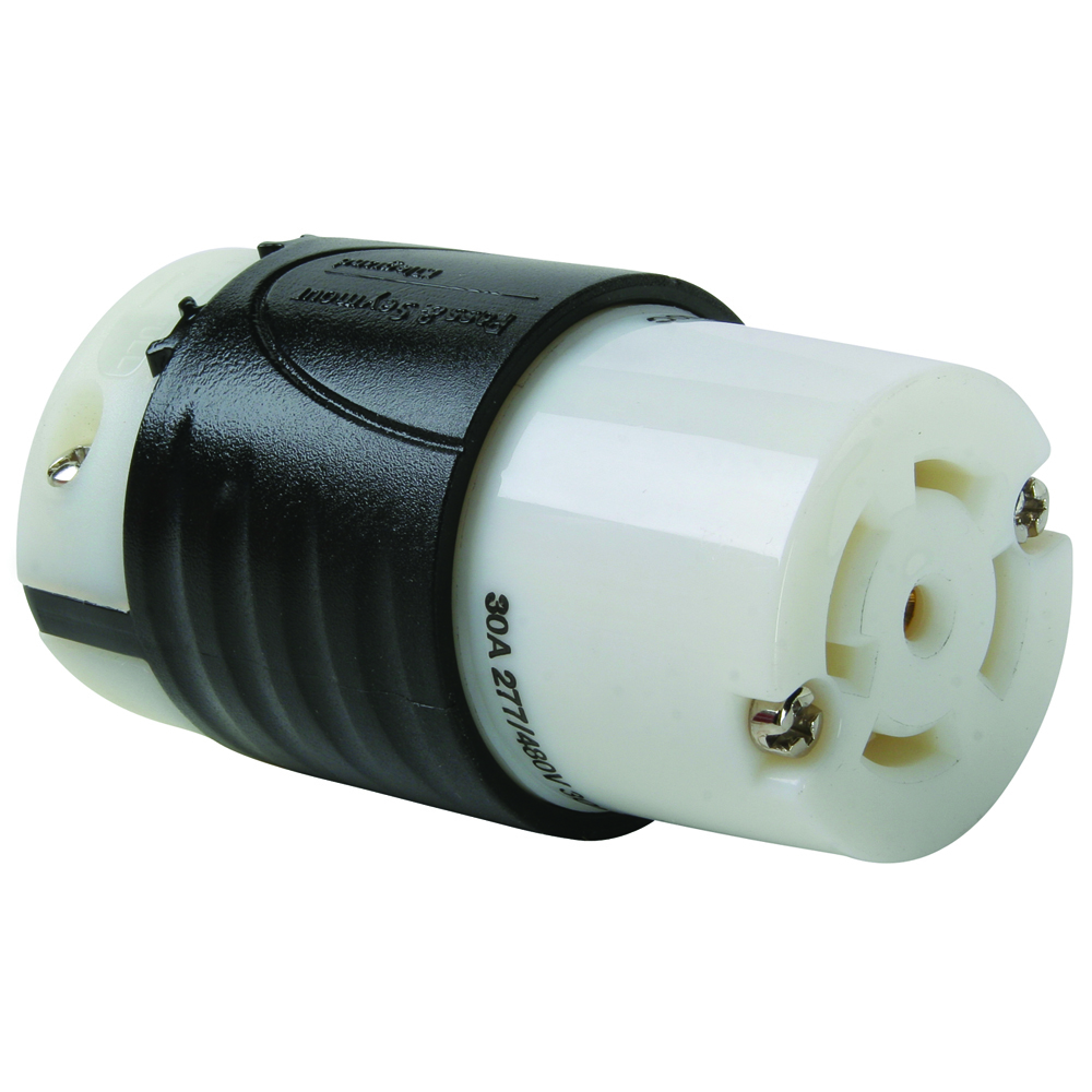 Connector 5wire 30amp 277/480volt Turnlok