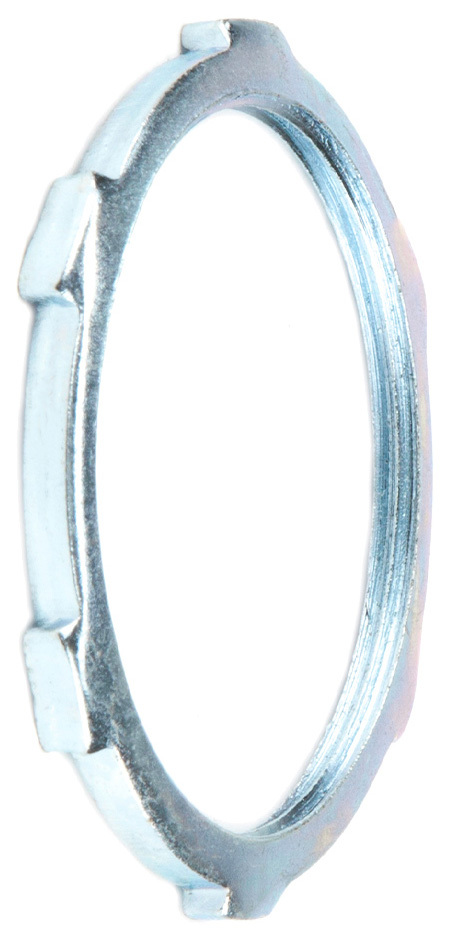 Lock Nut, Steel construction, Zinc Plated Finish, 3/4 in. Size
