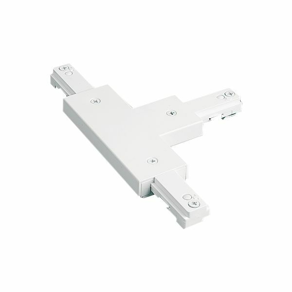 LAZER T CONNECTOR, LEFT HAND, WHITE