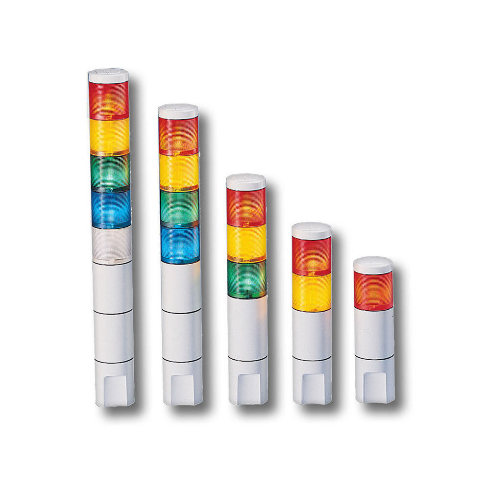 MicroStat Status Indicator, 2 High, 120VAC, Amber/Red - Available in 24VAC/DC or 120VAC. Factory assembled. Small footprint  only 2.2 inch diameter (55.9 mm). Surface mount and integrated 3/4-inch NPT pipe mount. Five lens colors: Amber, Blue, Clear, Green and Red. Optional 50,000-hour LED lamp. Optional sound module (MSS), pipe mount base and flasher. Sounder produces 93-95 dBa at 1m (83-85 dBa at 10ft). PLC compatible. Indoor use only. Type 4X enclosure (With optional sounder rated NEMA Type 1). UL and cUL Listed.