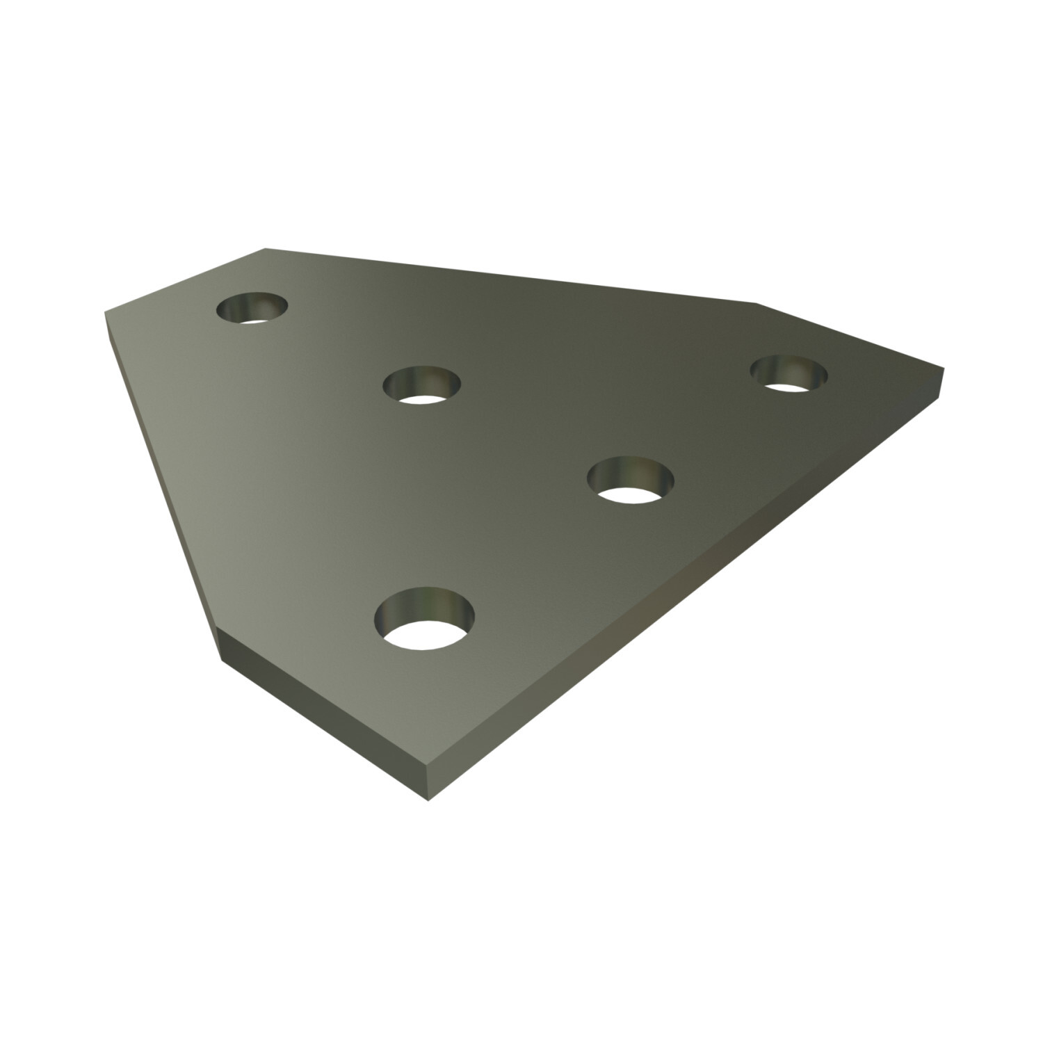 UNISTRUT FITTING, 5-3/8"x 1/4"x 5-3/8", EG