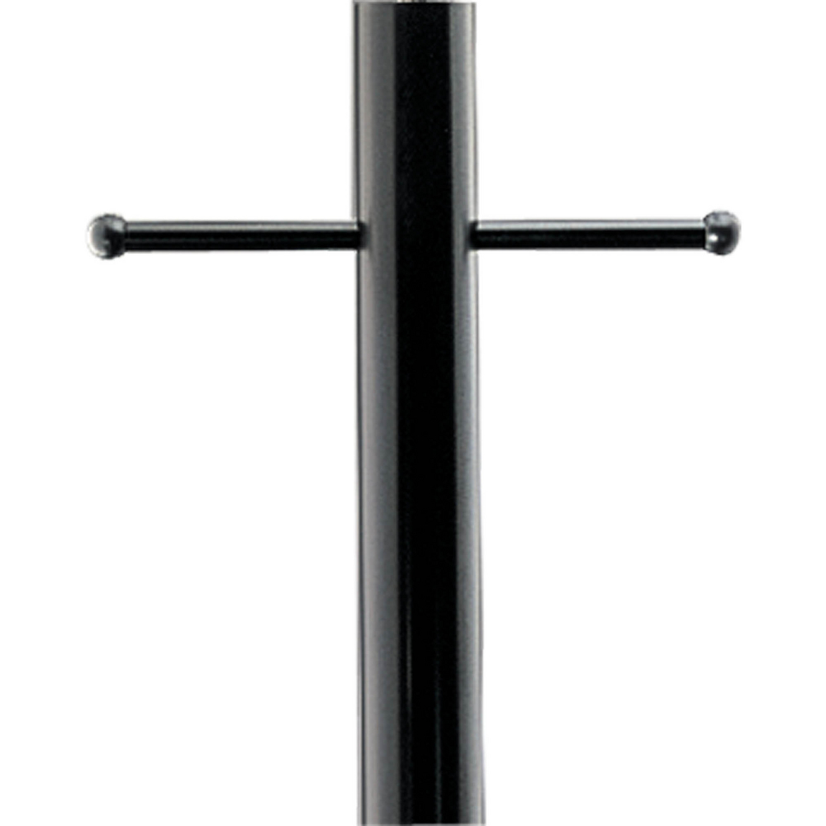 7FT ALUM POST W/LAD REST Black