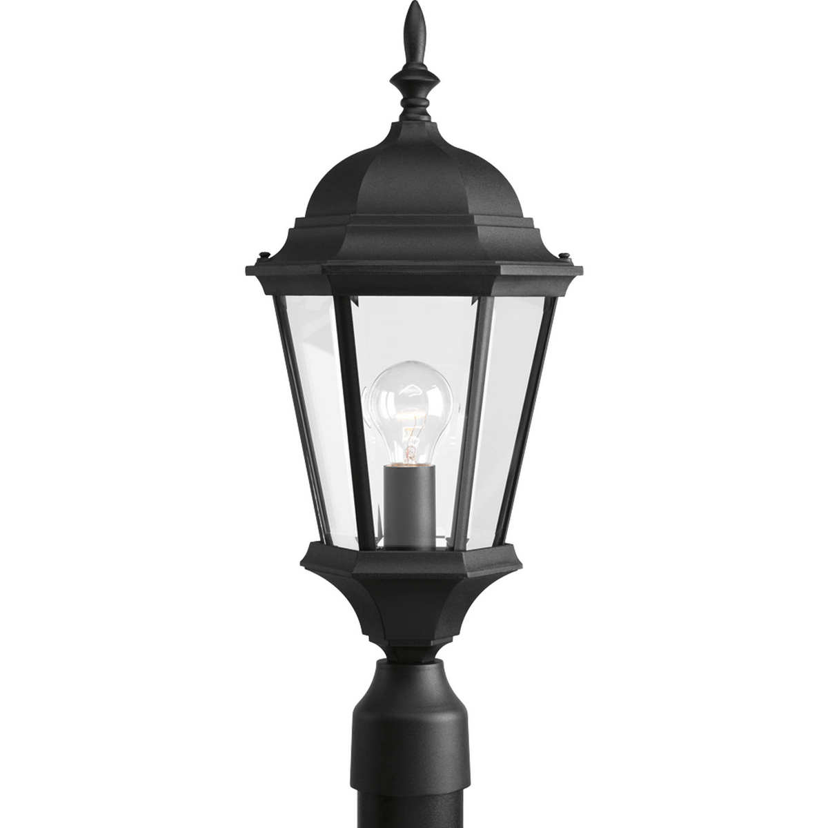 Welbourne 1-100W MED POST LANTERN BL