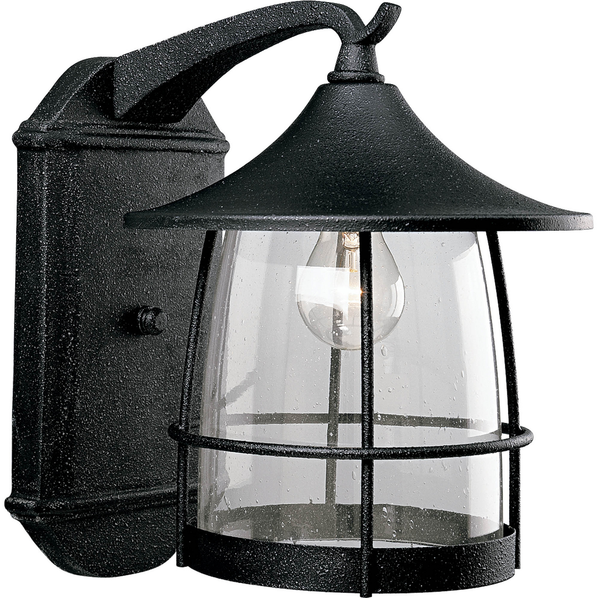 Prairie 1-100W MED LG WALL LANTERN BR