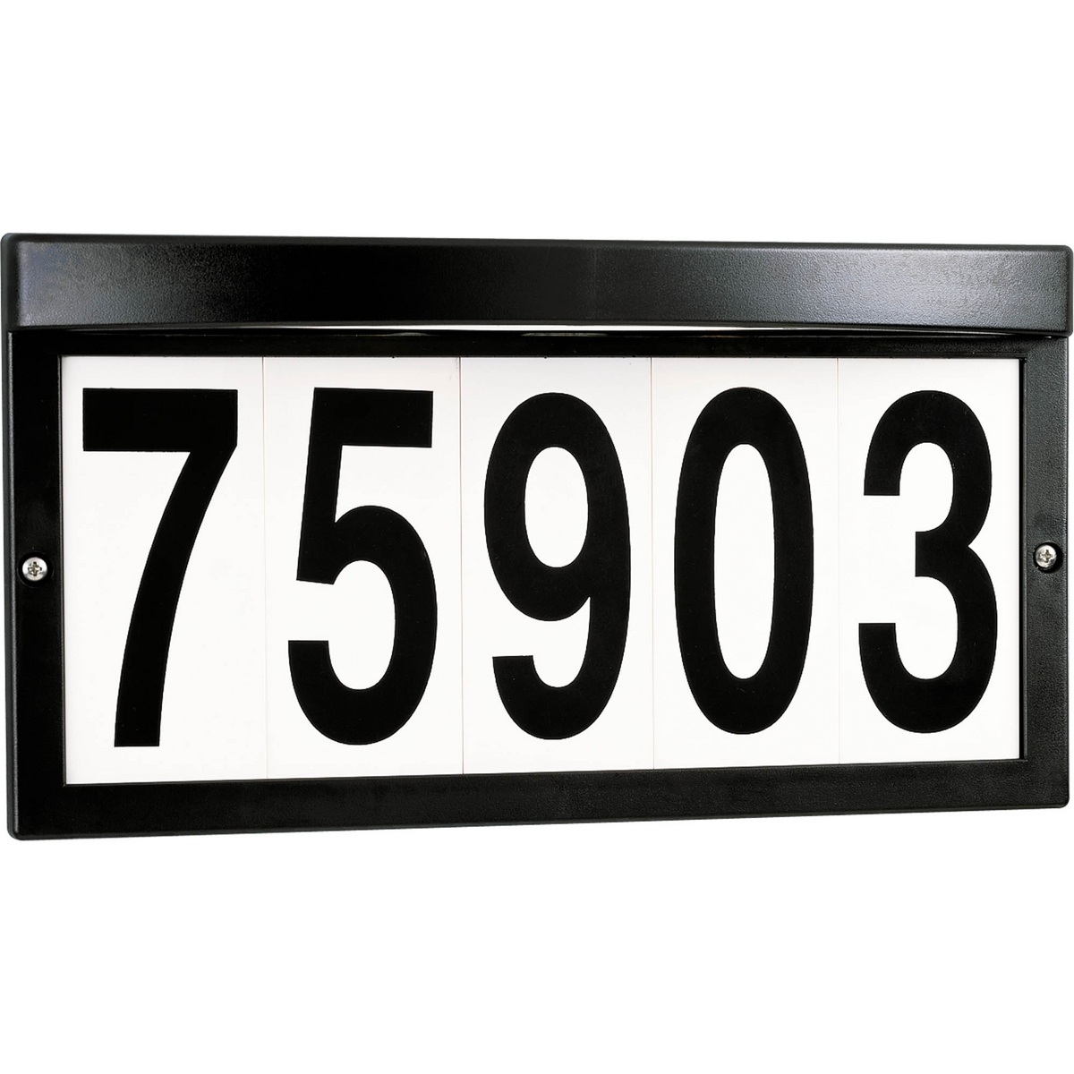 2-5W INCAND ADDRESS HSG Black