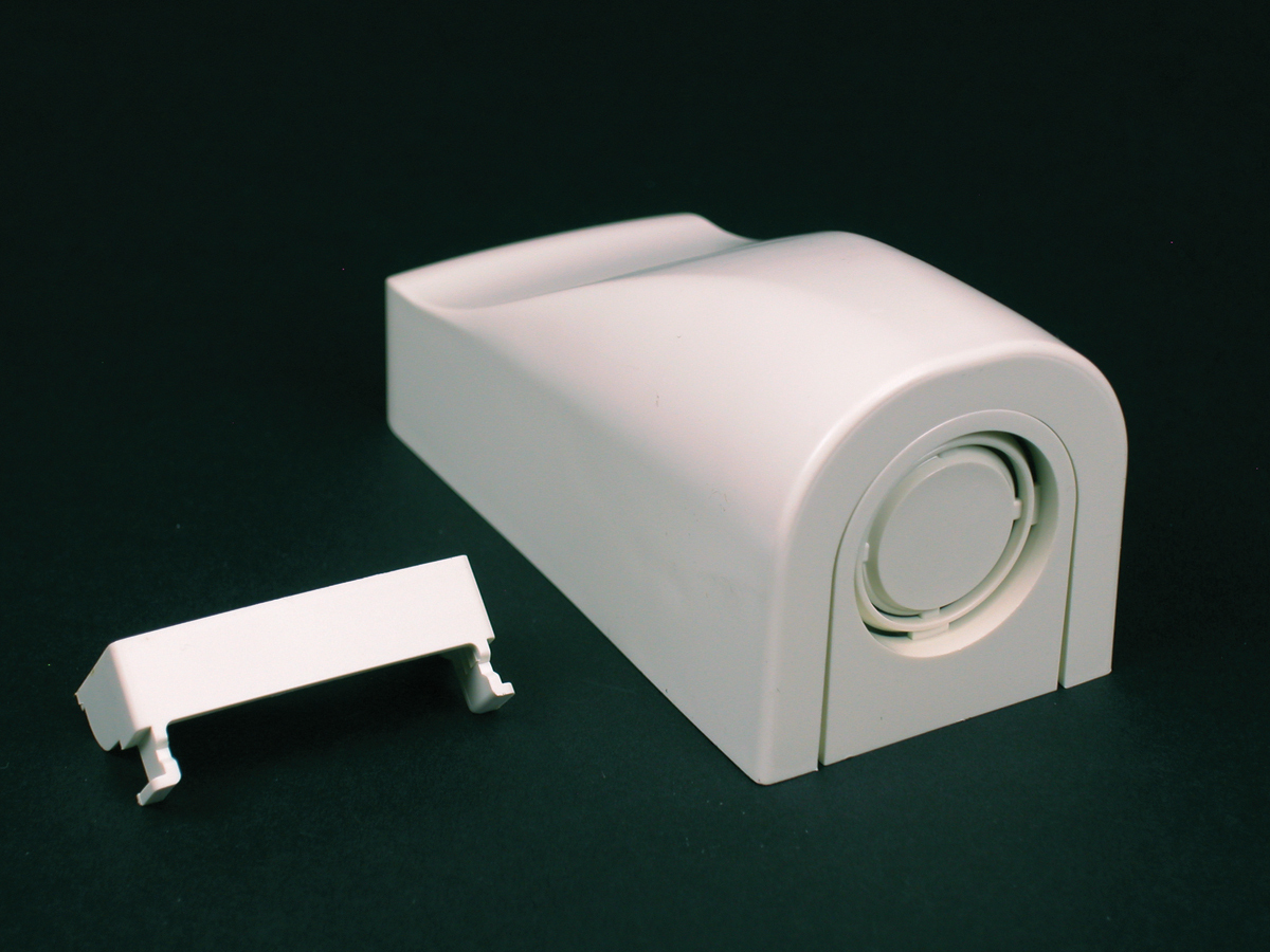  Eclipse PN10 Entrance End Fitting, White