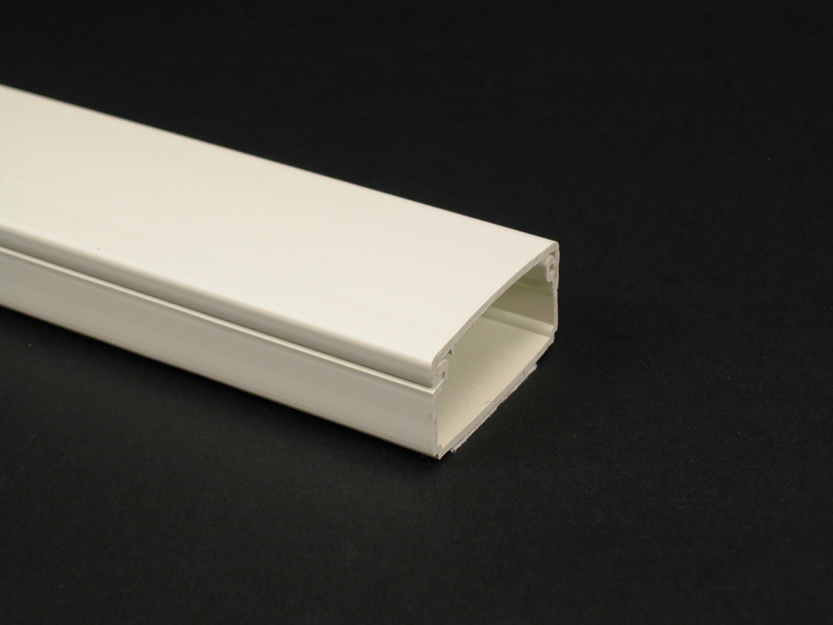 Non-Metallic Latching Raceway Fitting; Ivory