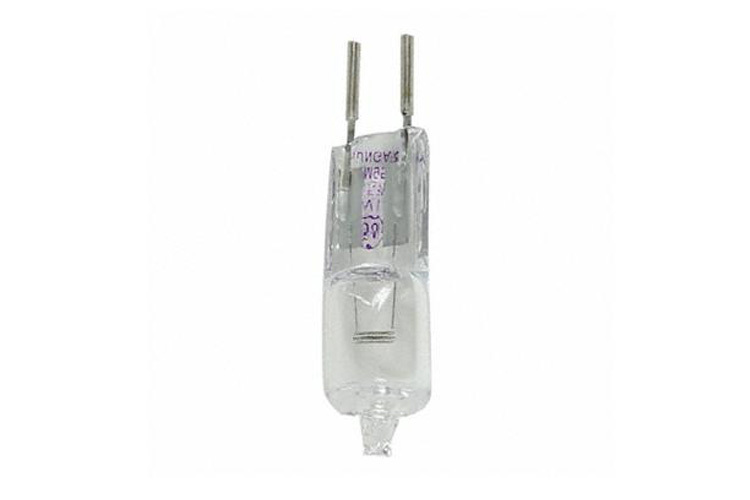 GE, 34663, 100 WTT, 24 V, 2000 LM, 0.375 IN Diameter, 1.75 IN Length, 2-Pin (GY6.35) Base, 2000 HR Average Life