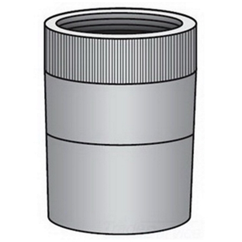 REC-0705S Dust-Ignitionproof Explosionproof Reducing Coupling, 3/4 to 1/2 in, For Use With Rigid Metal Conduit, Steel, Electroplated Zinc