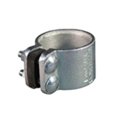 Rigid/IMC Conduit Split Coupling, 3 inch, Malleable Iron, Zinc Electroplate
