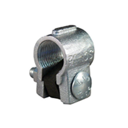 SCC-50 Threaded Split Conduit Coupling, 1/2 in, For Use With IMC/Rigid Conduit, Steel, Zinc Plated
