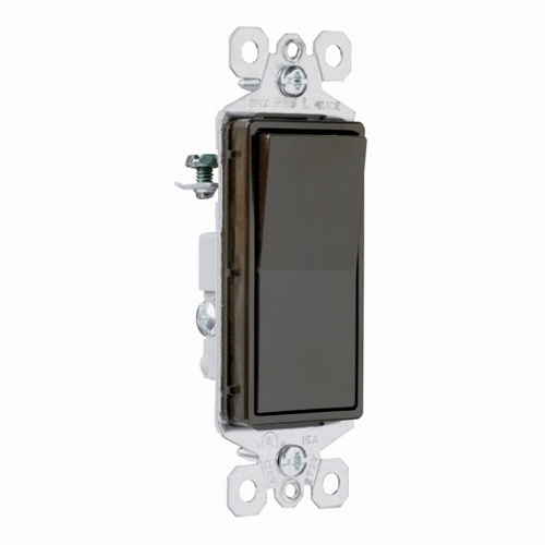 Decorator Switch3Way 15Amp 120/277V Grounding, Brown