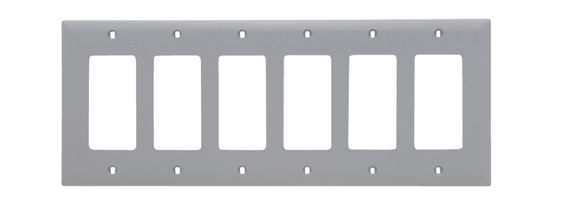 TRADEMASTER PLATE 6G 6 DECOR GRY