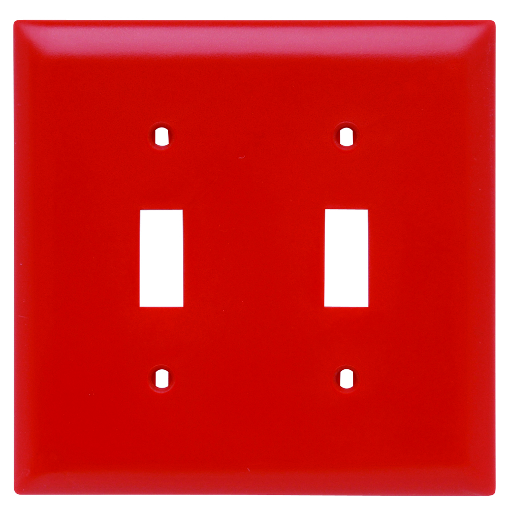 Trademaster Wall Plate 2gang 2toggle