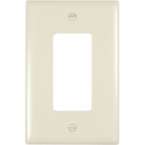 Trademaster Wall Plate Jumbo 1gang Decorator Light Almond