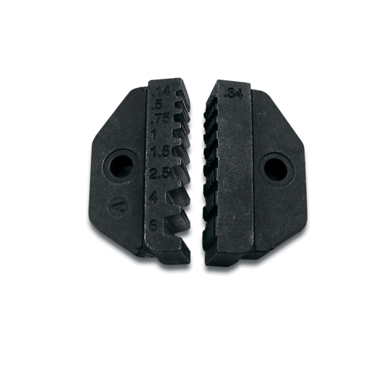 Kwik Cycle Die Set (1,14mm-6mm).  26-10 AWG. For non-insulated and insulated wire ferrules