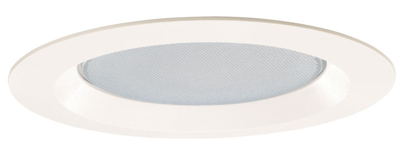 Juno 6 in. lensed albalite trim is designed for use with the IC22LED or TC922LED housing series. All recessed light housings are sold separately allowing you to select for your particular application. This recessed shower/closet light trim produces a neutral appearance light with low brightness.