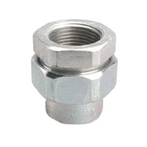 UNF-100S Dust-Ignitionproof Explosionproof Raintight Conduit Union, 1 in, Steel, Zinc Electroplated