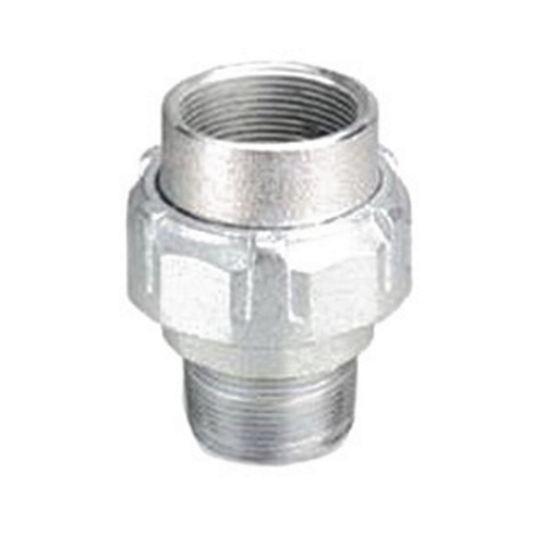 UNY-150 Dust-Ignitionproof Explosionproof Conduit Union, 1-1/2 in, Malleable Iron, Zinc Electroplated