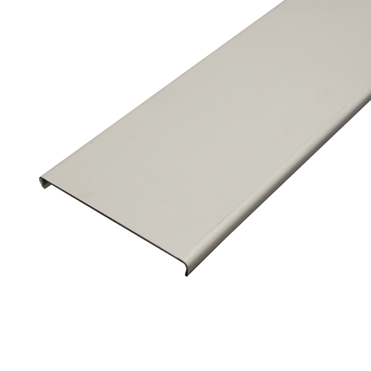 3000 Series Steel Raceway Cover; 5 Ft, Ivory