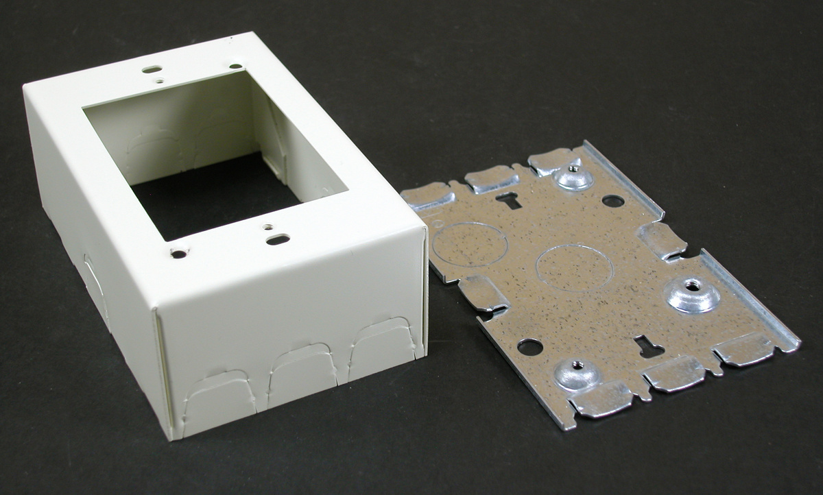 1 Gang Device Box for Switches and Receptacles