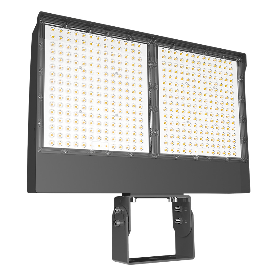 Floodlights 23907-49228 Lumens X17 Adjsutable 330/250/175W Field Adjustable Cct 5000/4000/3000K Trunnion Mount Twistlock Photocell Bronze