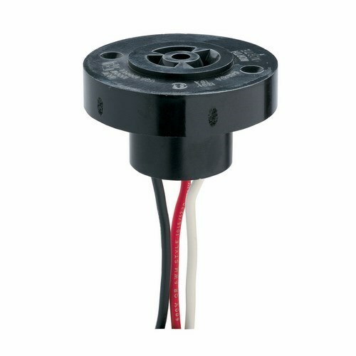 Pole Bracket Adapter. Receptacle only with 30 inch leads.
