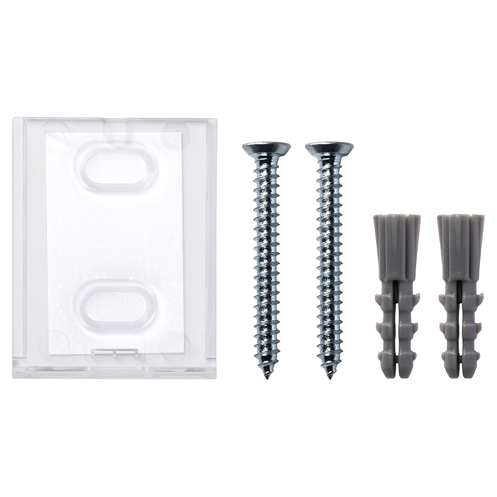 Pico wireless control screw mounting kit, includes wall mount and special screws that allow for more permanent mounting and/or for non-smooth surfaces