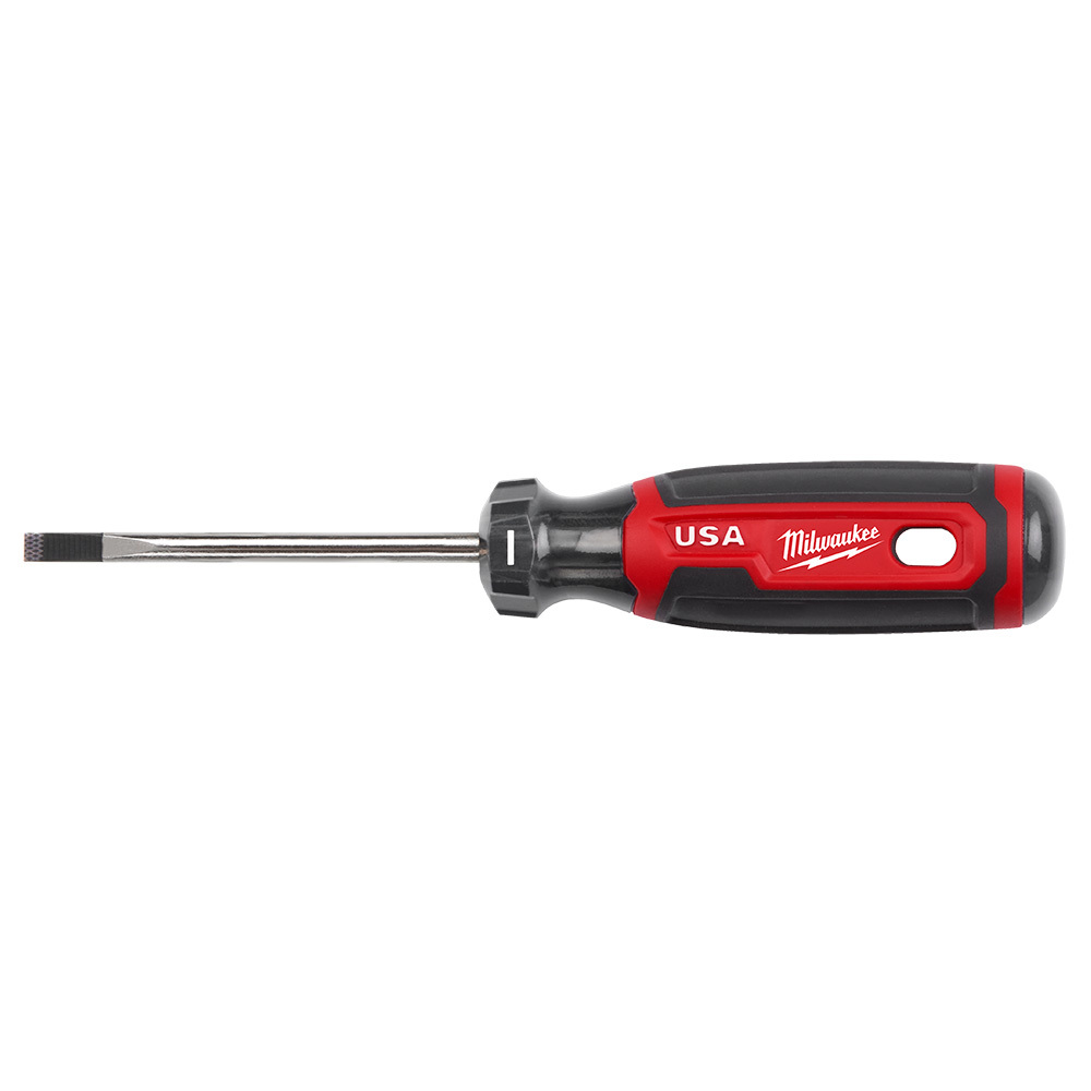 MILWAUKEE delivers hand tools that drive ultimate productivity and superior performance. Solutions are developed with an understanding of jobsite demands, like Cutting Pliers (USA) that deliver the easiest cuts and a lasting edge, plus Screwdrivers (USA) with the best tip fit and max grip. Milwaukee provides a wide range of Hand Tools covering everything from cutting, fastening, measuring, marking, striking, wrecking, mechanics, electrical, plumbing, power utility hand tools and much more.