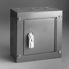 Eaton B-Line series utility enclosures, 30" height, 6" length, 30" width, NEMA 1, Hinged cover, TCS NK cabinet, Surface mounted, Medium double door, No knockout, Thru holes, Carbon steel