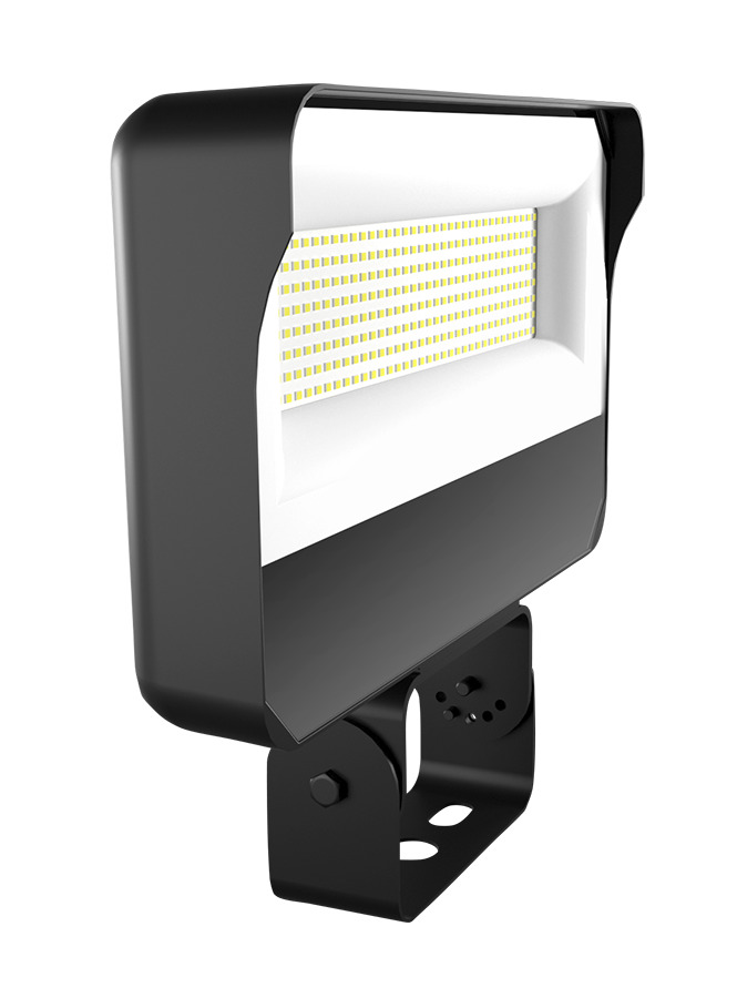 X34 Flood, 160W,19500Lm, 5000k, 80CRI Trunnion, 120-277V, Dimmable, Bronze