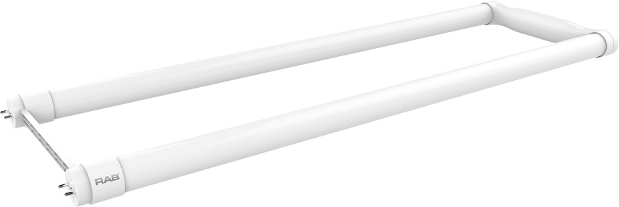 LED U Bend Glass Type A 15W, 3500k, 2100Lm