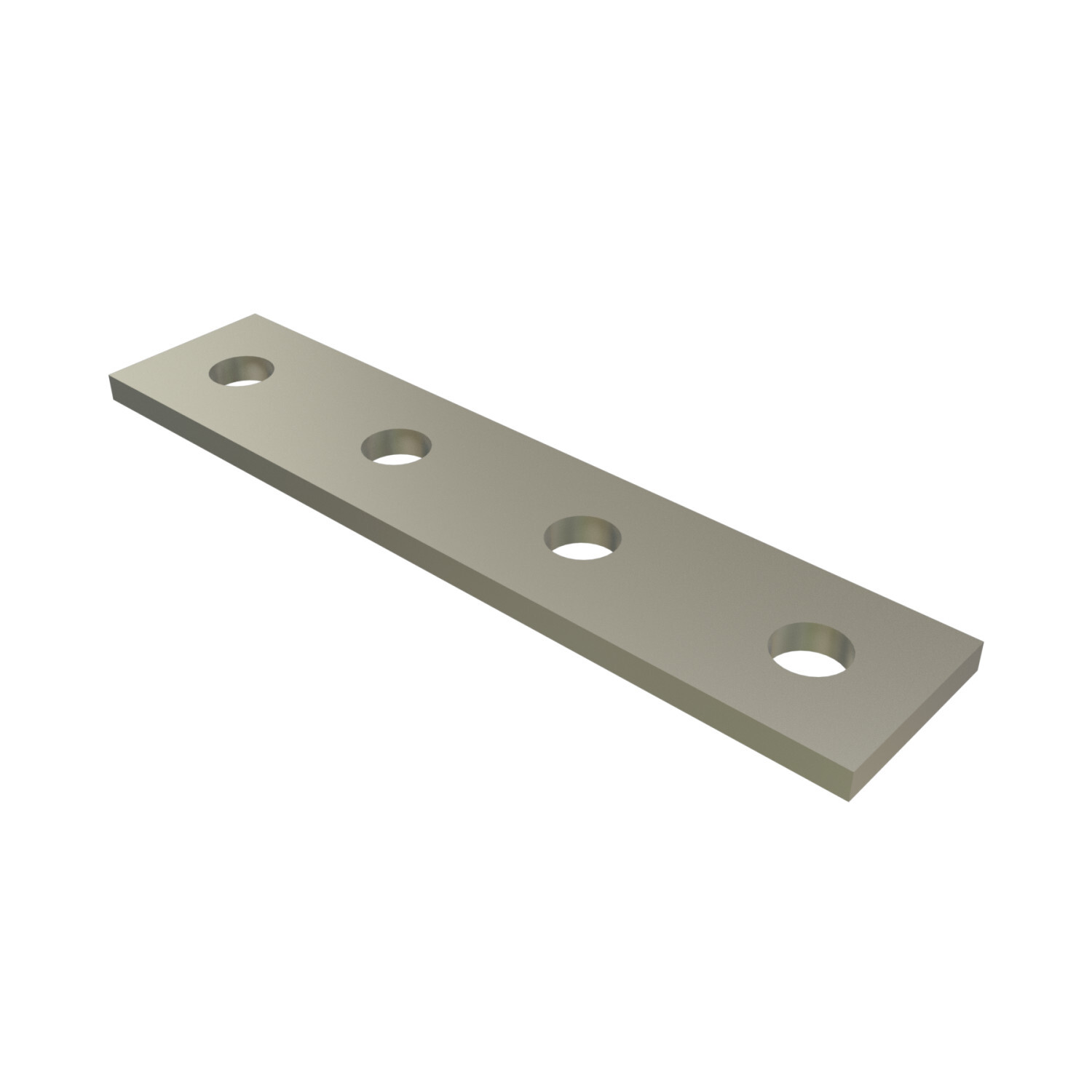 UNISTRUT FITTING, 7-1/4"x 1/4"x 1-5/8", SS