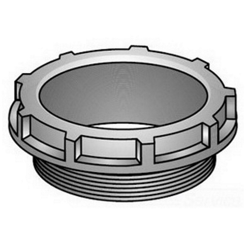 OZ-Gedney Type BB Non-Grounding Insulating Bushing, Size: 1 IN, Phenolic, Black, Connection: MNPT, 150 DEG C, 1-3/4 IN Outside Diameter, 1 IN Hole, 1/2 IN Thread Length, Third Party Certification: UL File Number E-20933, CSA 11584, For Threaded Rig