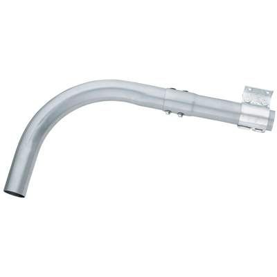 Mounting arm used for area lights for pole mounting.