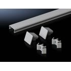 TS Baying cover, top, for D: 600 mm, Plastic, RAL 7035