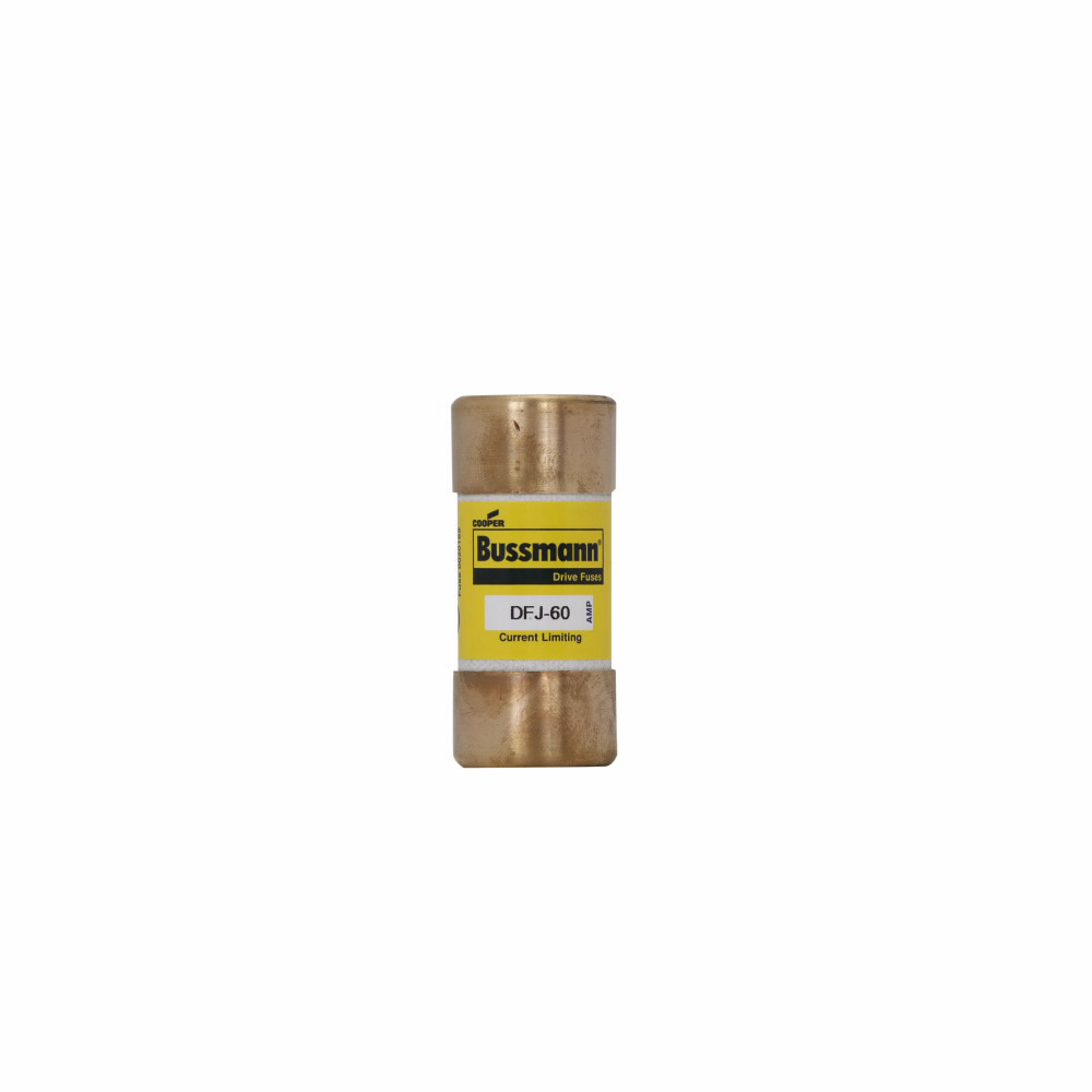 Eaton Bussmann series DFJ high speed fuse, 600 Vac or less, 450 Vdc or less, 45A, 200 kAIC at 600 Vac, 100 kAIC 450 Vdc, Non Indicating, High speed fuse, Clip-lock, Class J, Melamine tube