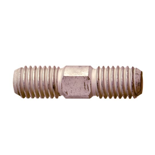 35kV, 600 Amp Series, Deadbreak Elbow Threaded Stud. Aluminum.  Length 2.28 inch.  Threaded Length each end .84 inch.