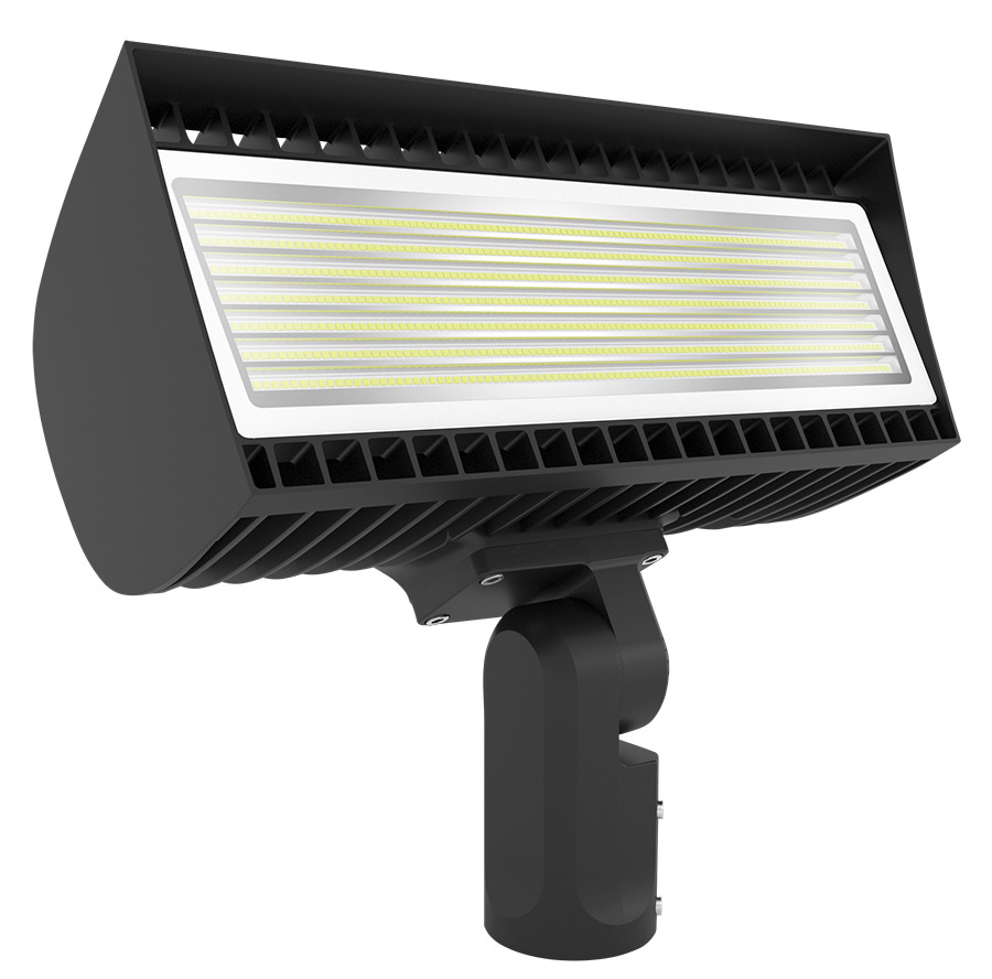 Floodlights 30305-45431 Lumens Flexflood- Medium Field Adjustable Power-Cct 213-346W Slipfitter Mount 5000K/4000K 480V Bronze