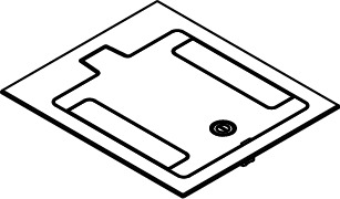 RFB9 / RFB11 COVER W/ SOLID TOP GY