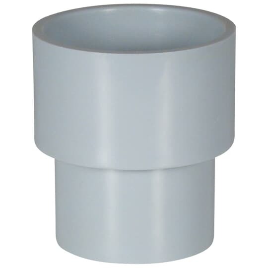 1-1/4 inch PVC conduit repair coupling.