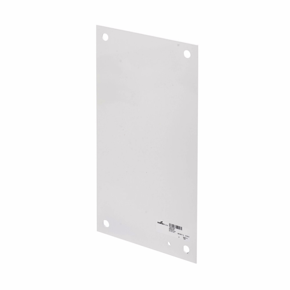 Eaton B-Line series adapters and kits, NEMA 1, White powder coated, Used in type 1 medium panel enclosures, Steel, NEMA flat panel, Premier series accessories, Panel, 12 gauge