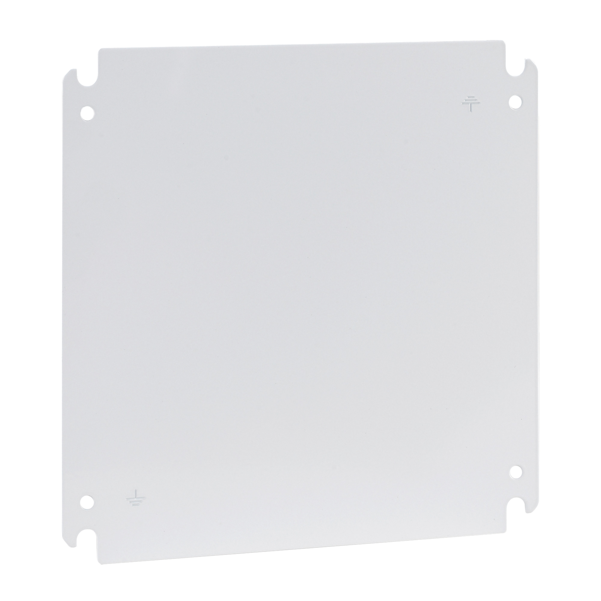 Door Panel for Concept HMI Enclosure, fits 42.00x45.00, White, Steel