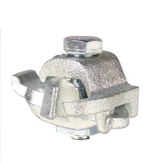 Support, Pipe, Outer Diameter of Conduit or Pipe .840, Nominal Conduit Size 1/2 Inch, Malleable Iron, For Mounting Pipe or Conduit Verticall Across Beam