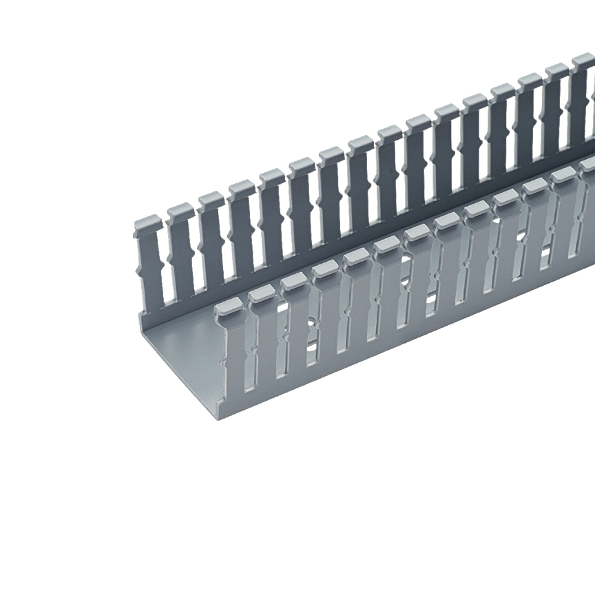 Narrow Slotted Duct, PVC, 2.5 X 3 X 6FT  