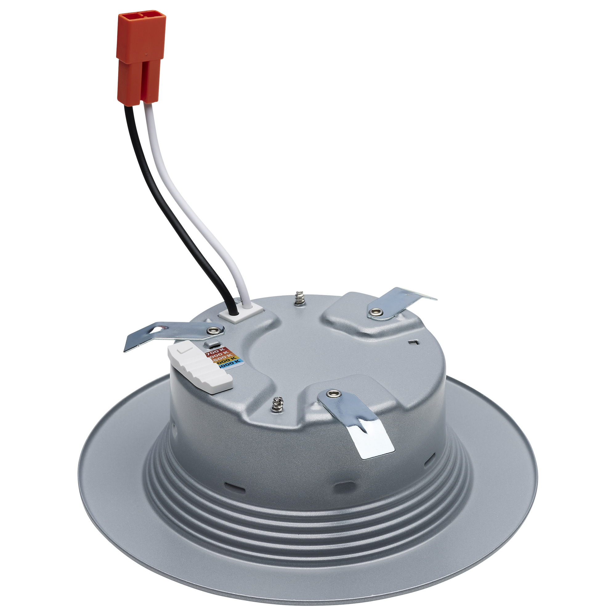 6.7 Watt - LED Downlight Retrofit - 4 Inch - CCT Selectable - 120 Volts - Brushed Nickel Finish